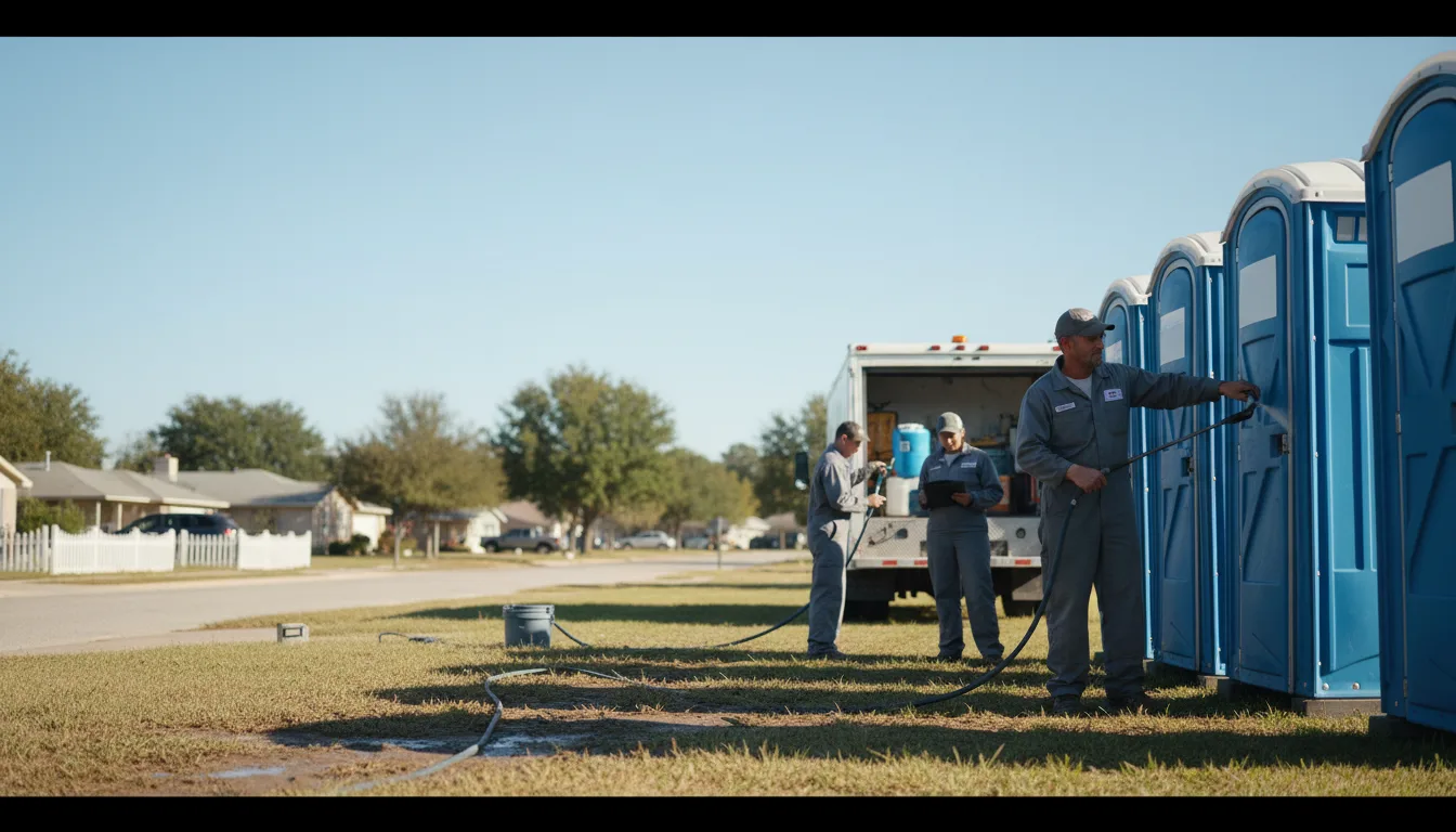 Long-Term Portable Toilet Rental in Lemmon, SD near me